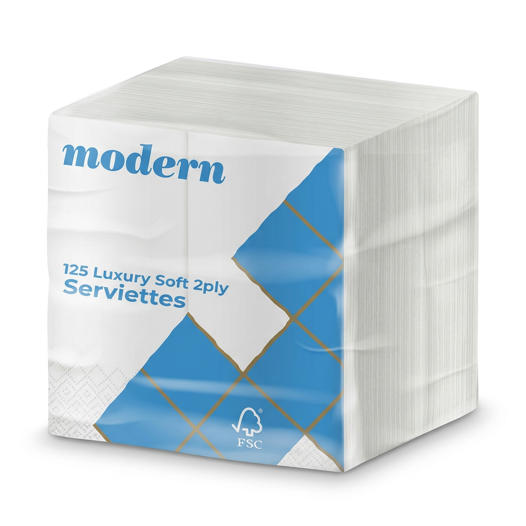 Modern 2-ply Serviettes