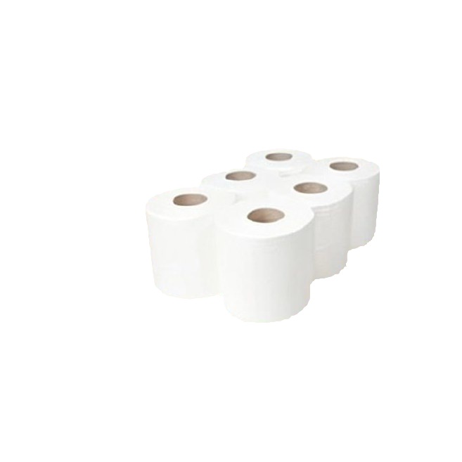 Premium White Towel Roll 6-pack