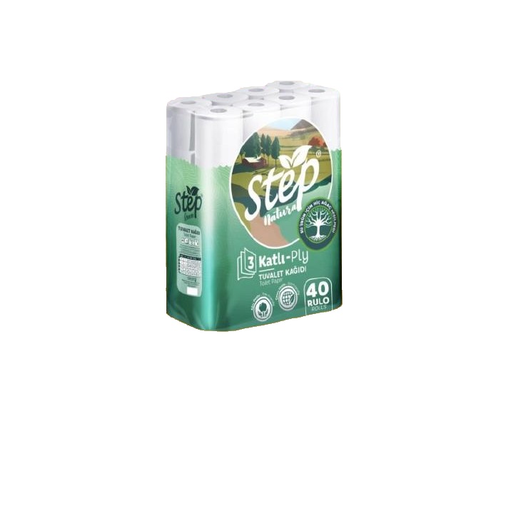 Step Natura 3-ply Toilet Roll