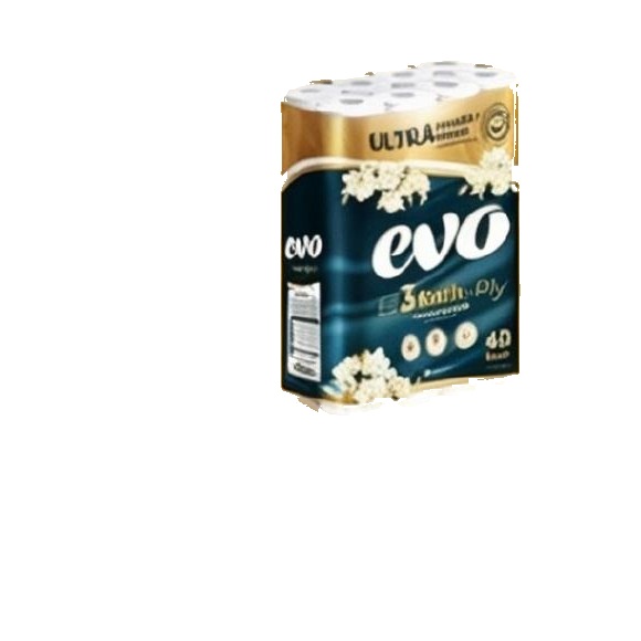 Evo Unscented 3-ply Toilet Paper