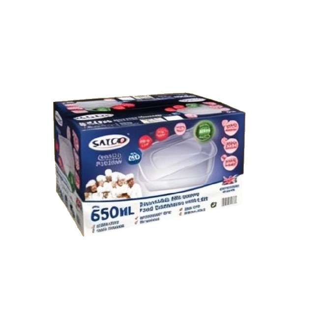 SATCO Microwaveable Container 650ml