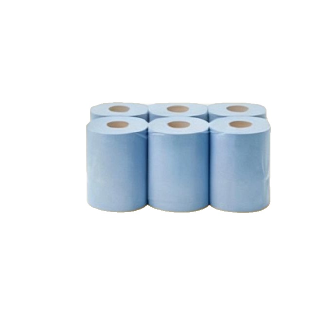 Blue Premium Towel Roll 6-pack