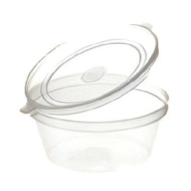 2oz Hinged Plastic Sauce Pots