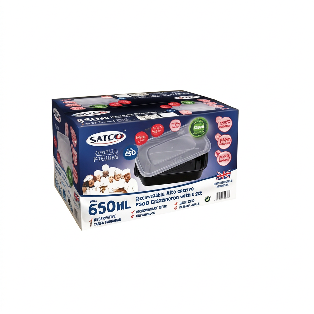 SATCO Microwaveable Container 650ml