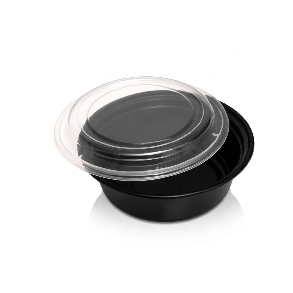 Black Containers & Lids